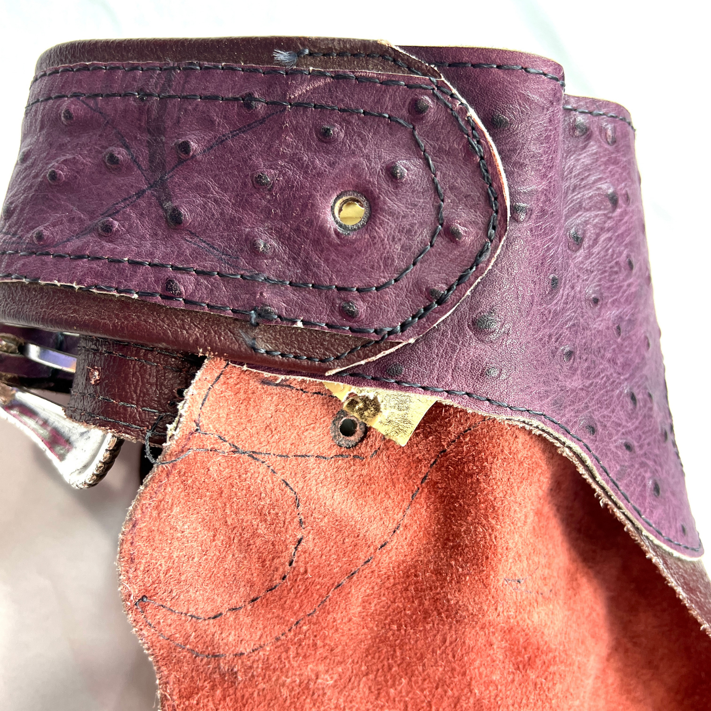 The Lil’ Outlaw – Vintage Western Leather Kids' Chaps