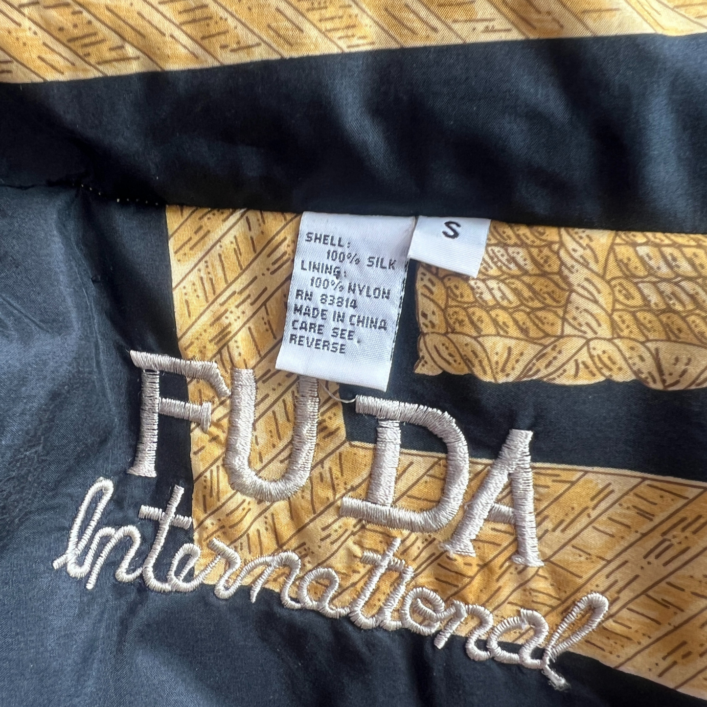 ✨ Vintage Silk Fuda Bomber ✨