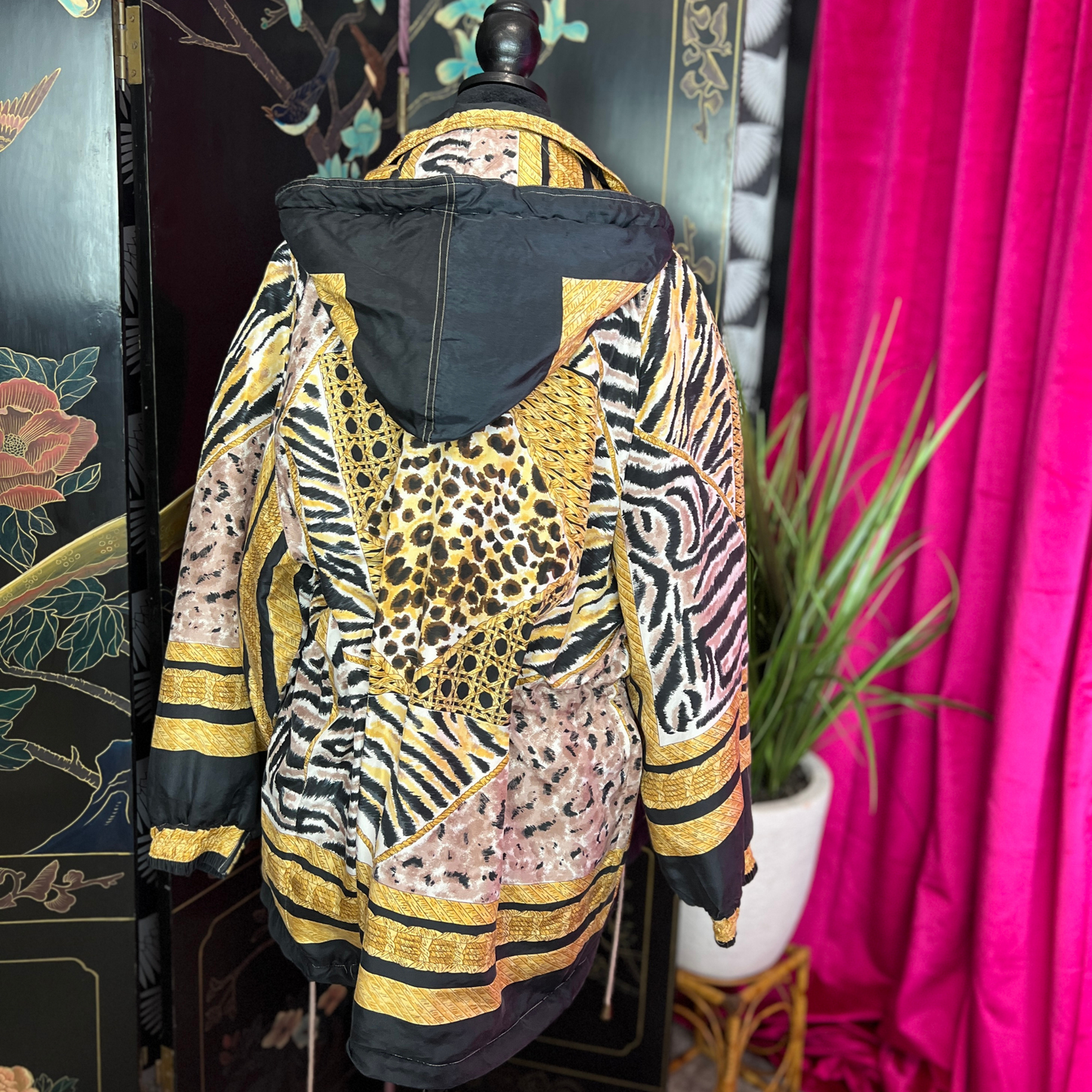 ✨ Vintage Silk Fuda Bomber ✨