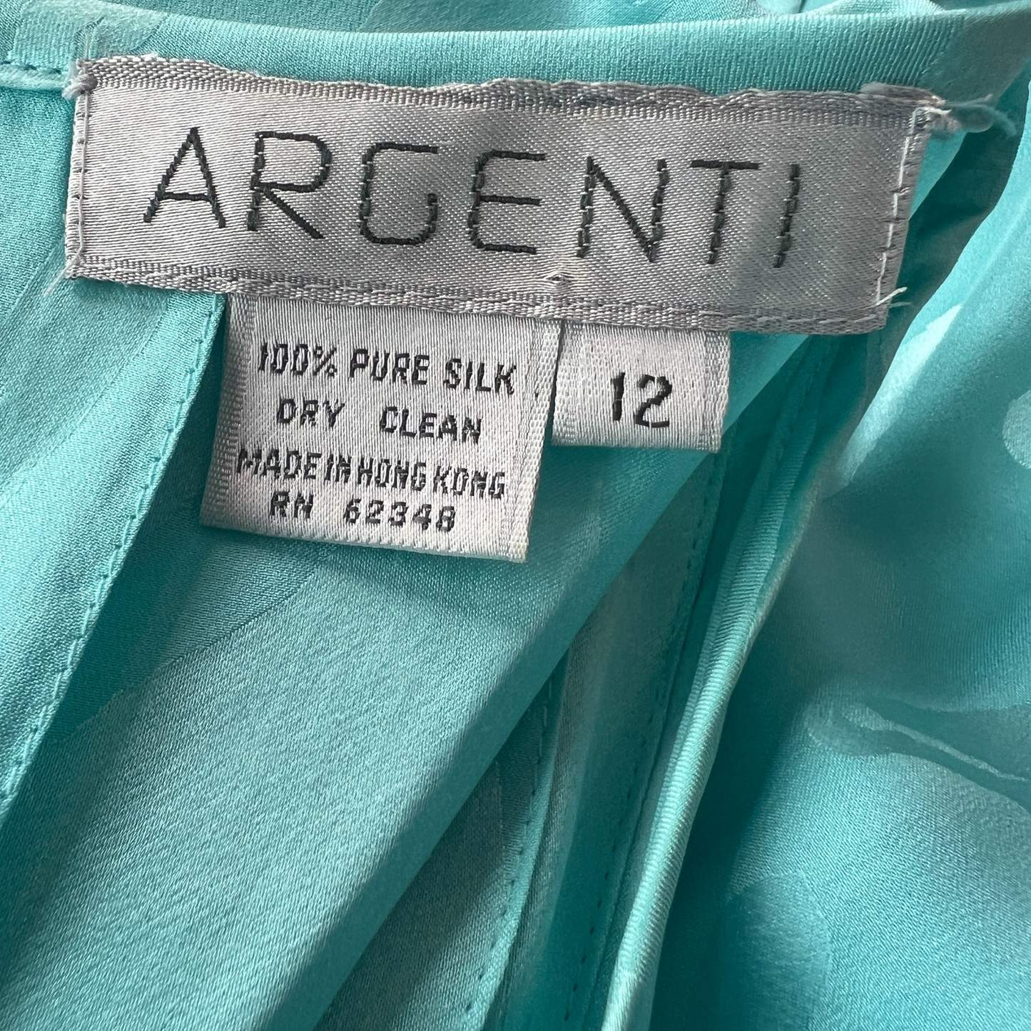 The Ocean Muse – Turquoise Statement Dress