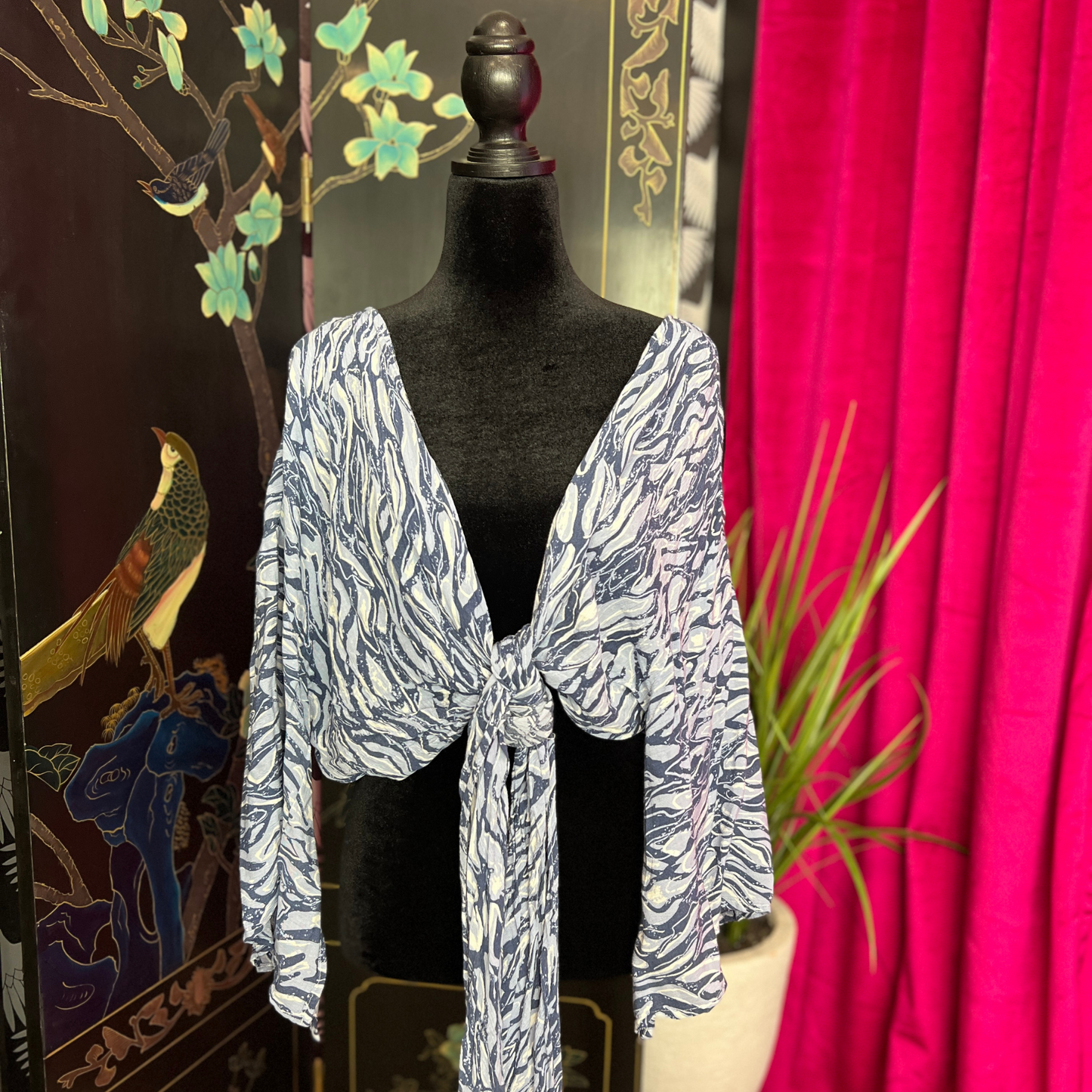 The Zen – Japna Kimono-Style Wrap Top