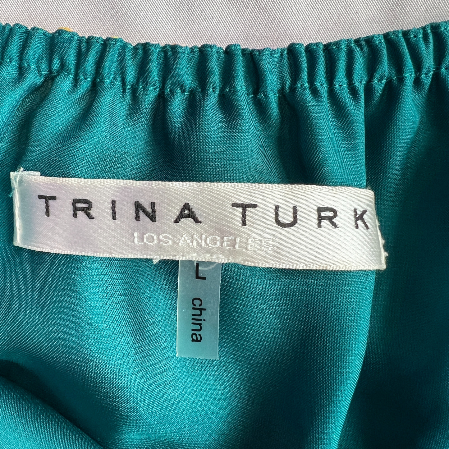 The Palm Springs – Trina Turk Tassel Trim Mini Dress