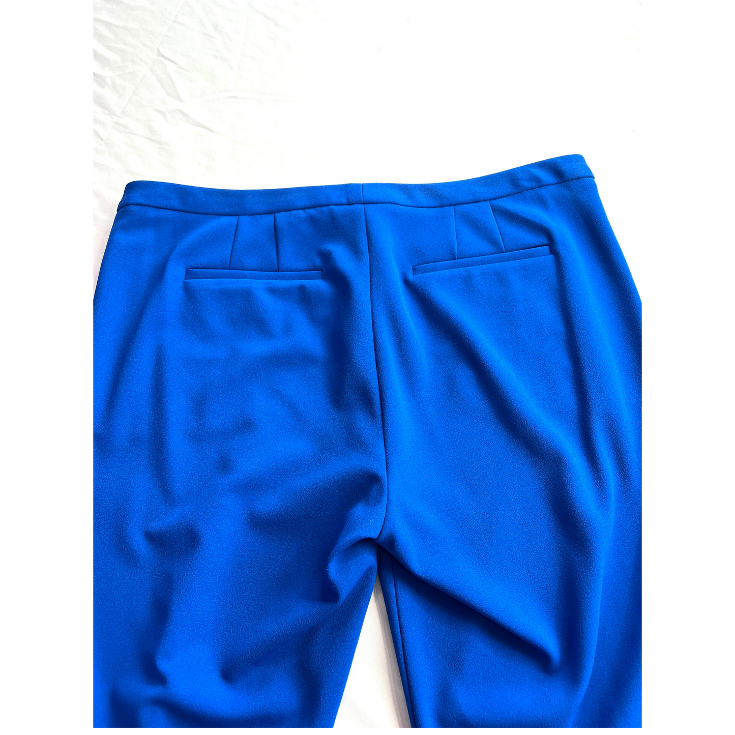 The Power Pop – Calvin Klein Electric Blue Ankle Pants