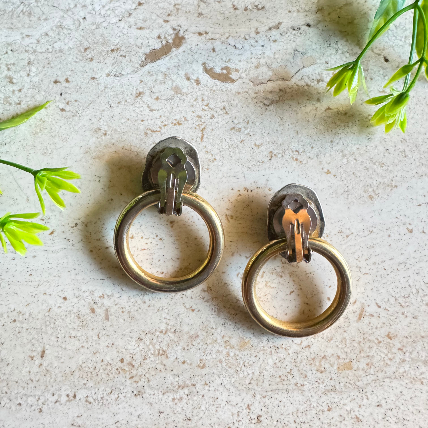 The Aretha – Vintage Lion Head Door Knocker Statement Earrings