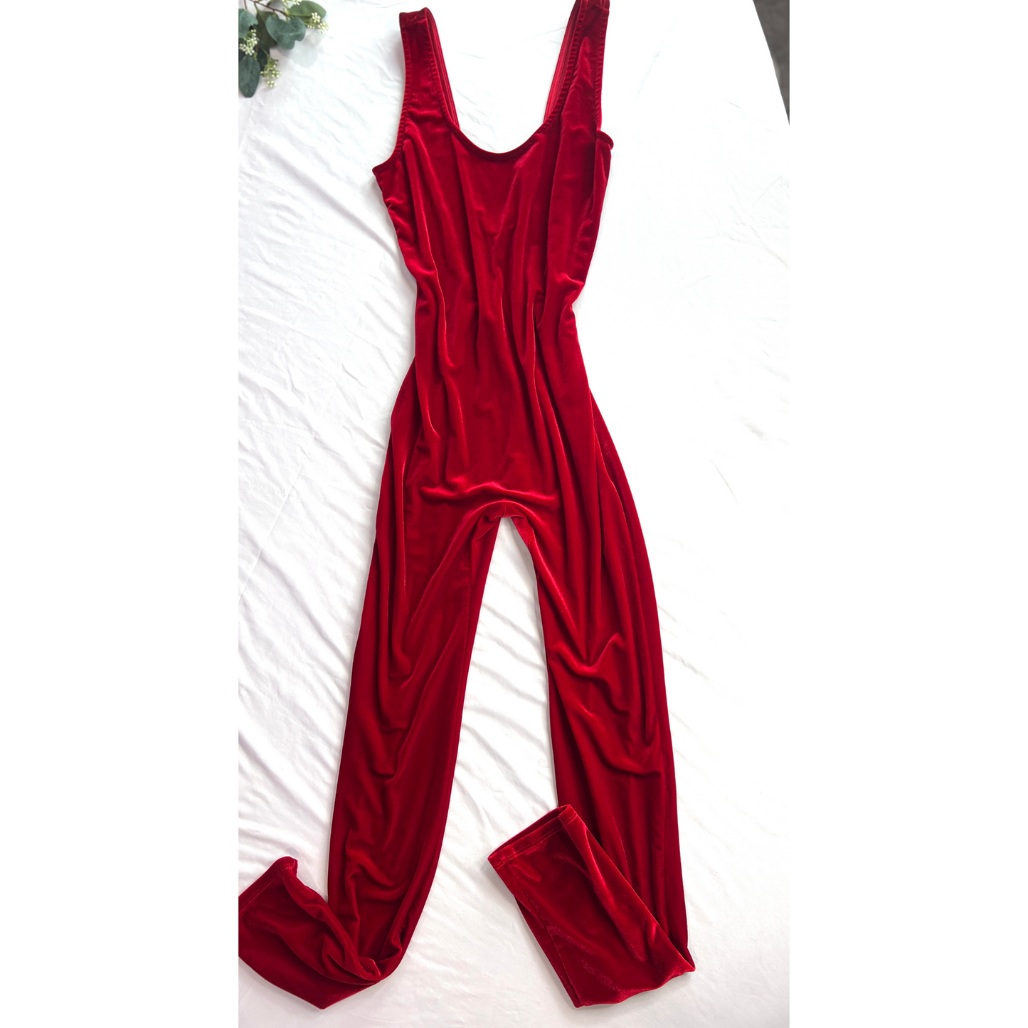 The Scarlett – Statement Red Power Jumpsuit