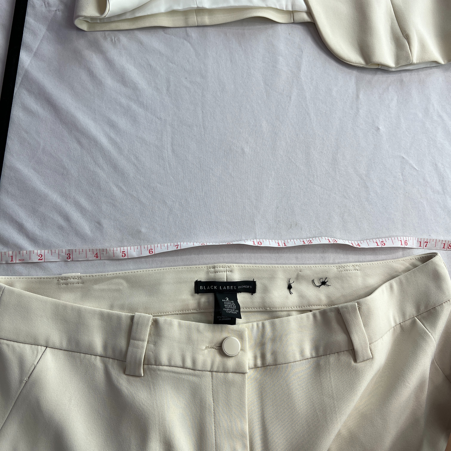 The Executive – White Tailored 2-Piece Suit by Black Label
