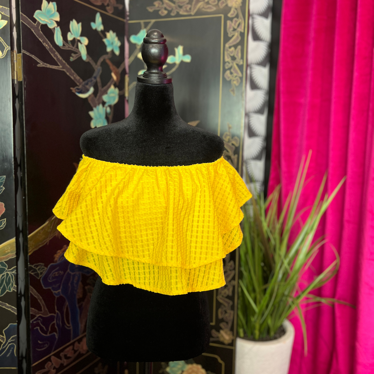 The Senaya – Off-Shoulder Sunshine Blouse