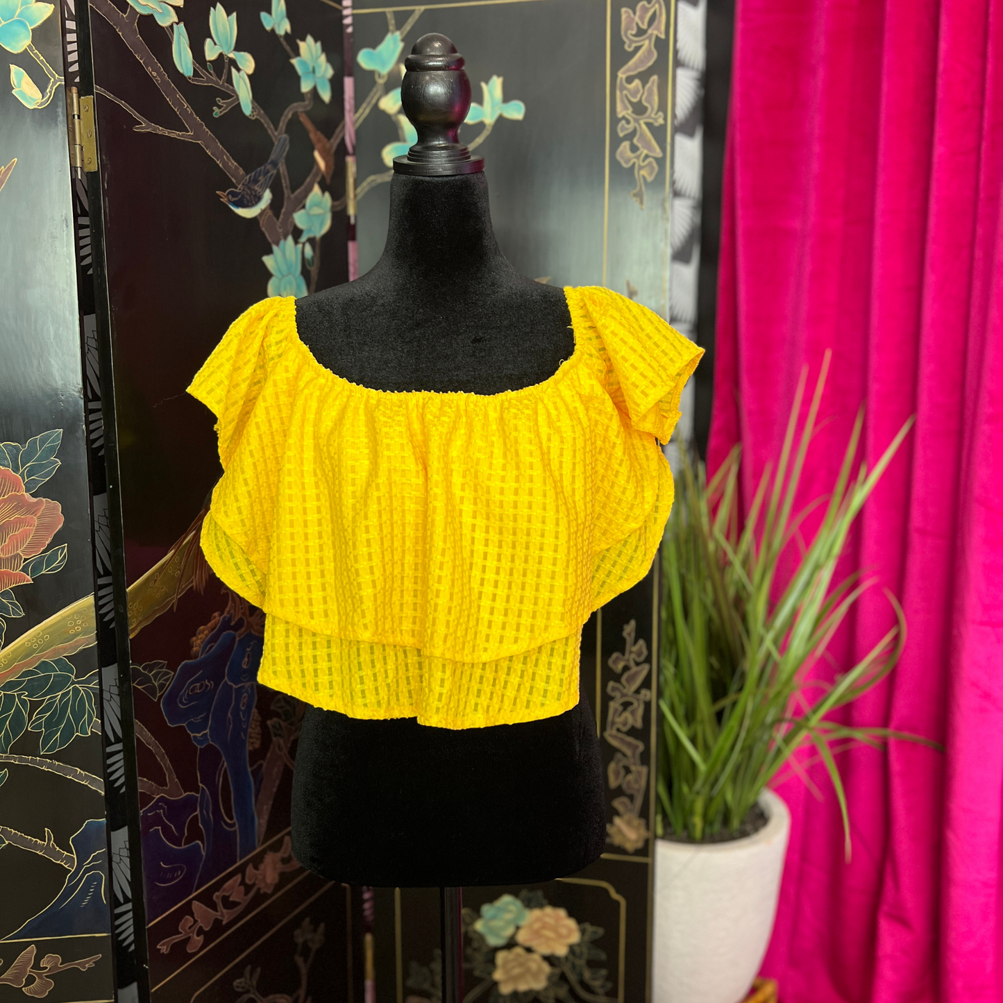 The Senaya – Off-Shoulder Sunshine Blouse