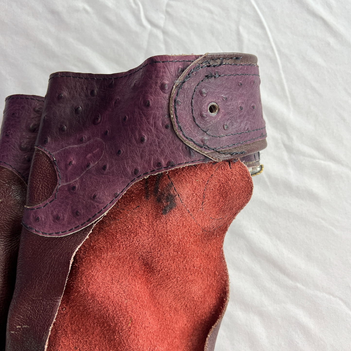 The Lil’ Outlaw – Vintage Western Leather Kids' Chaps