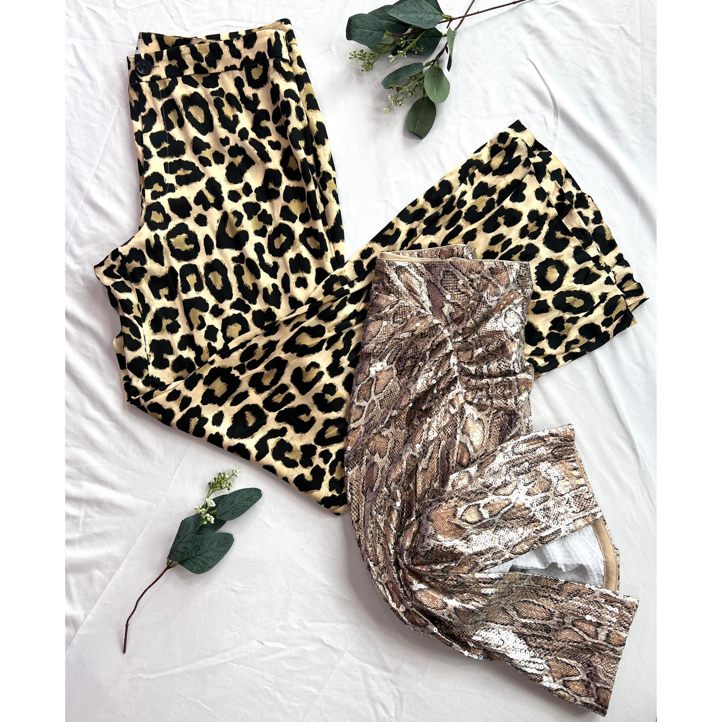 The Wild Duo – Snake Skirt & Cheetah Pants Bundle