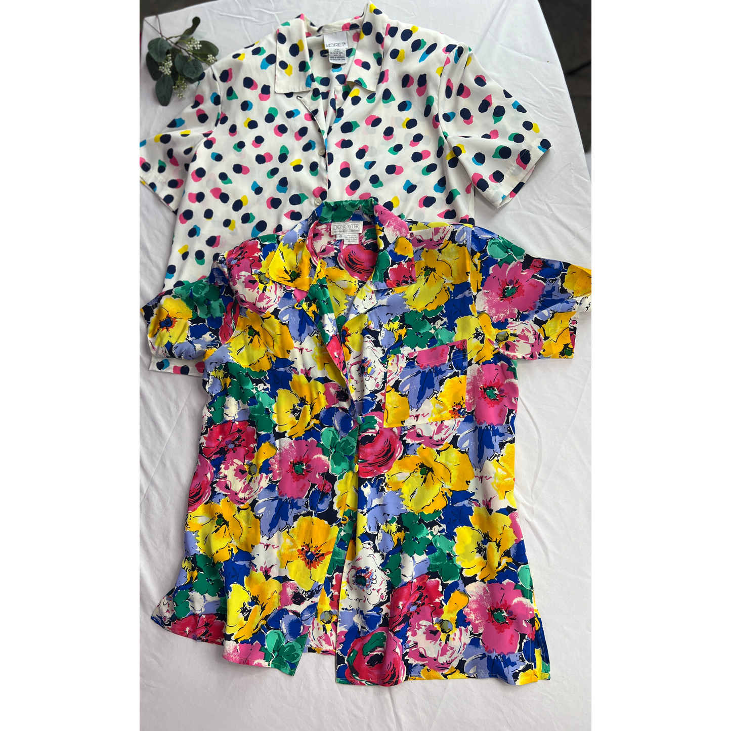 The Kaleidoscope Duo – 2-Piece Multicolored Top Set