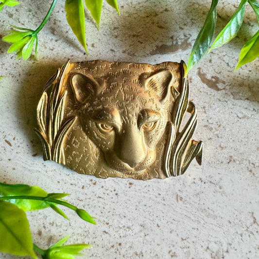 The Panthera - a Vintage Park Lane Statement Brooch