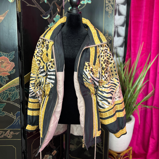 ✨ Vintage Silk Fuda Bomber ✨
