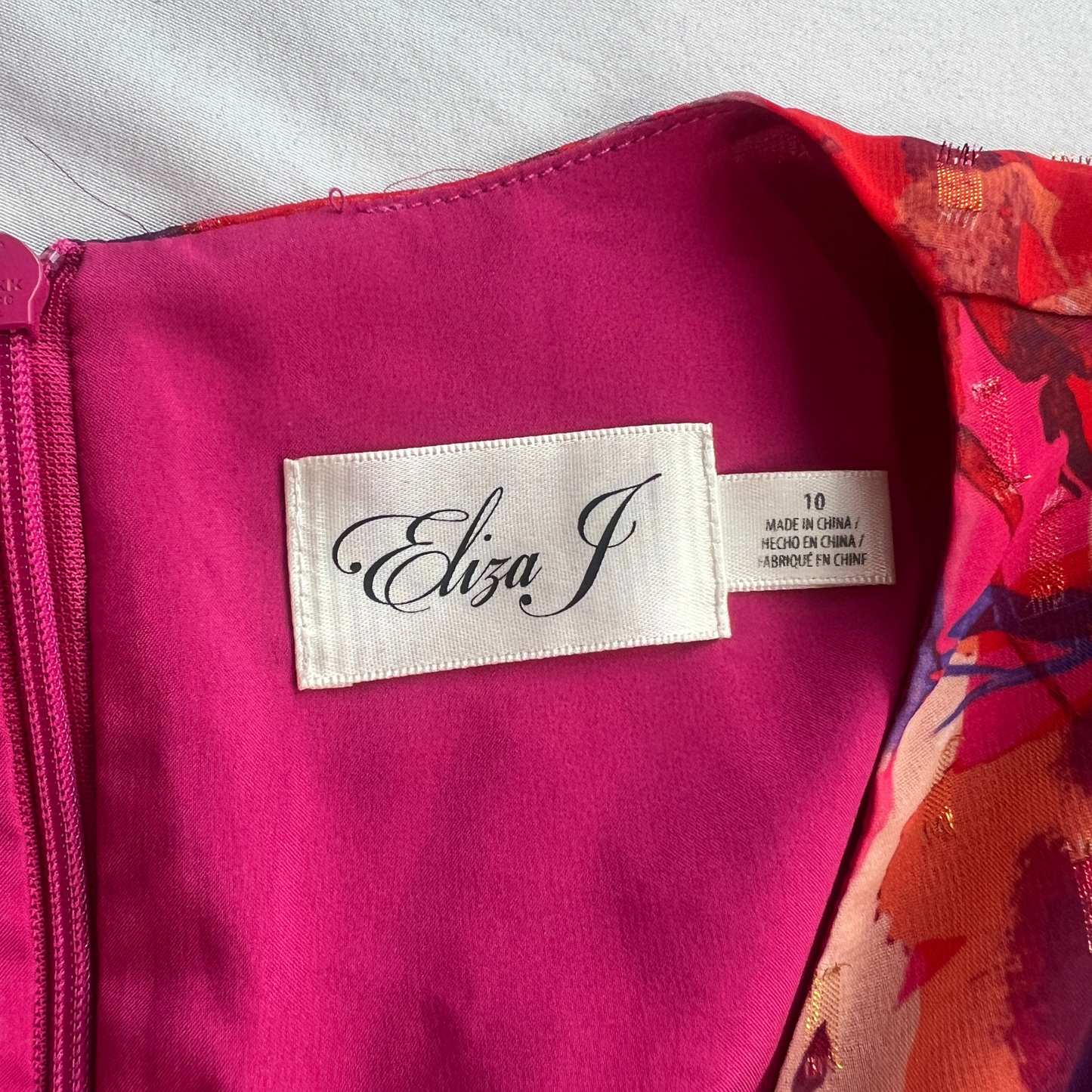 The Berry Bloom – Eliza J Floral Midi Dress