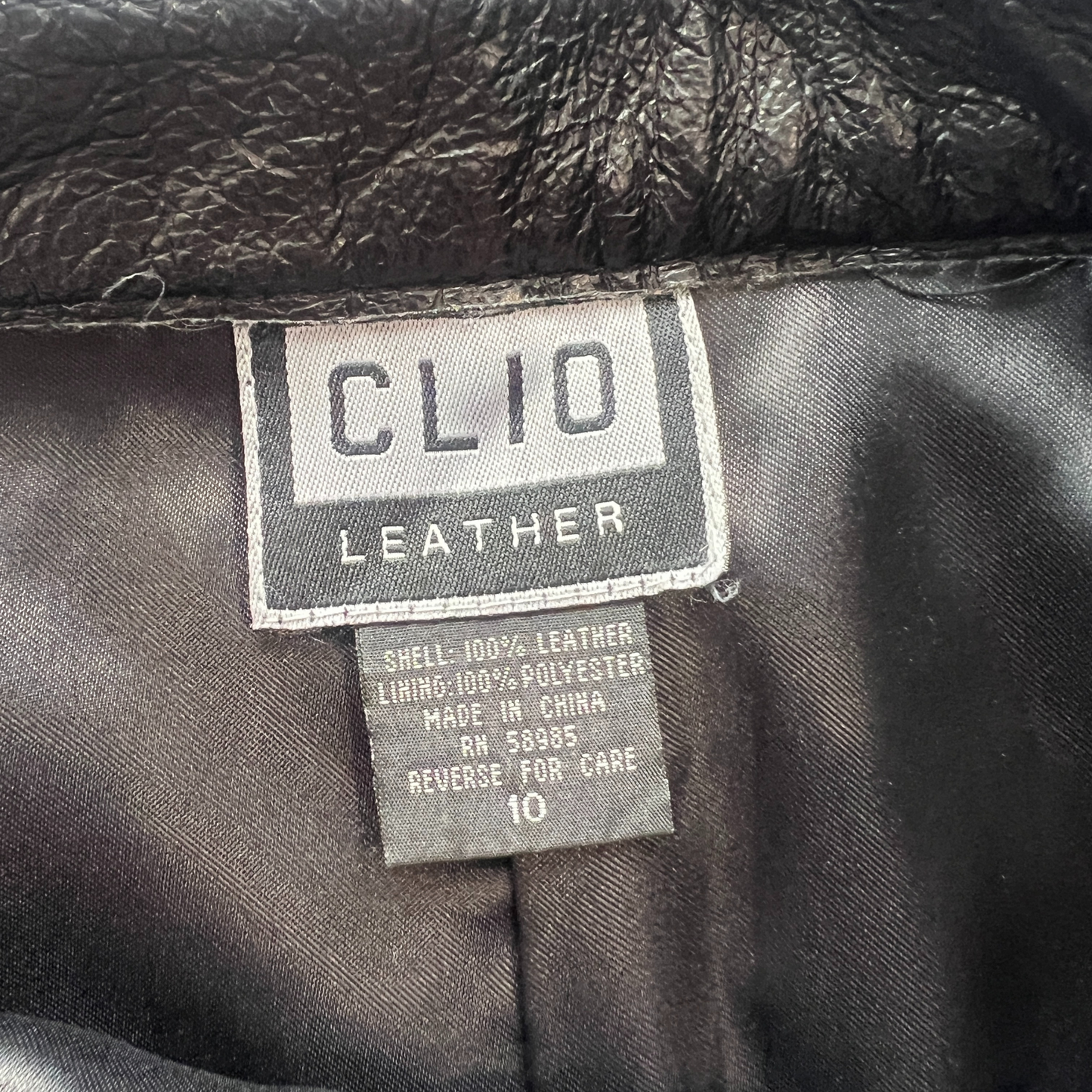 The Noir – CLIO Luxe Leather Pants