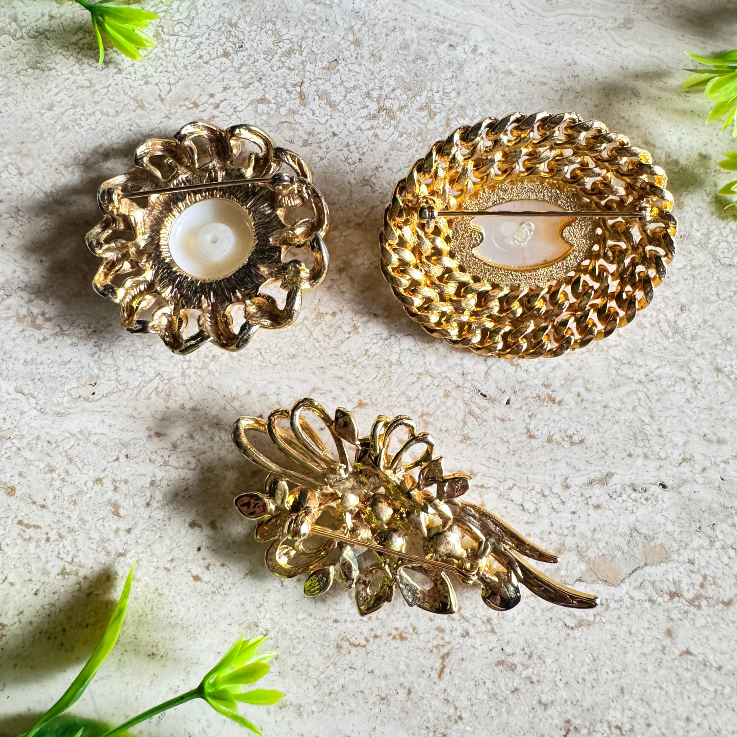 The Norma Jeanne -  3 Bundle Brooch Set